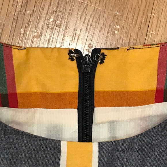 Brooks Brothers Black Fleece Plaid Shift Dress - FIRM - Picture 6 of 7